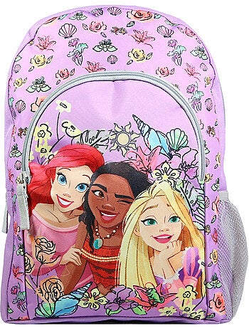 Bagtrotter sac à dos 37 cm avec poche disney princesses violet