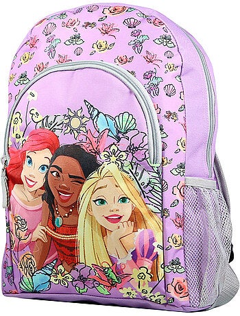 Bagtrotter sac à dos 37 cm avec poche disney princesses violet
