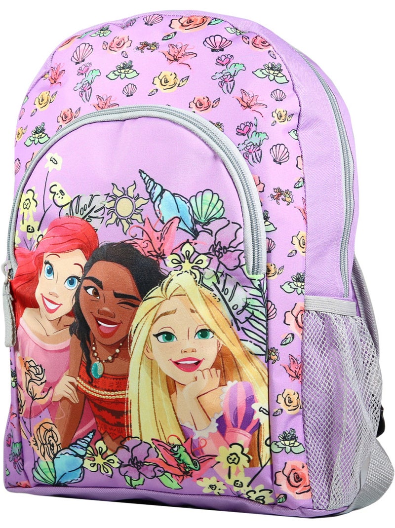 BAGTROTTER Sac à dos 37 cm avec poche Disney Princesses Violet Violet - Kiabi