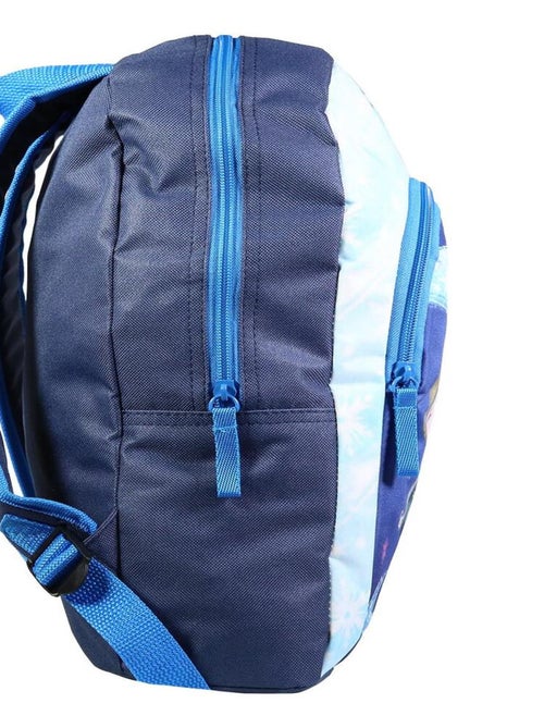 BAGTROTTER Sac à dos 37 cm avec poche La Reine des Neiges / Frozen Bleu - Kiabi