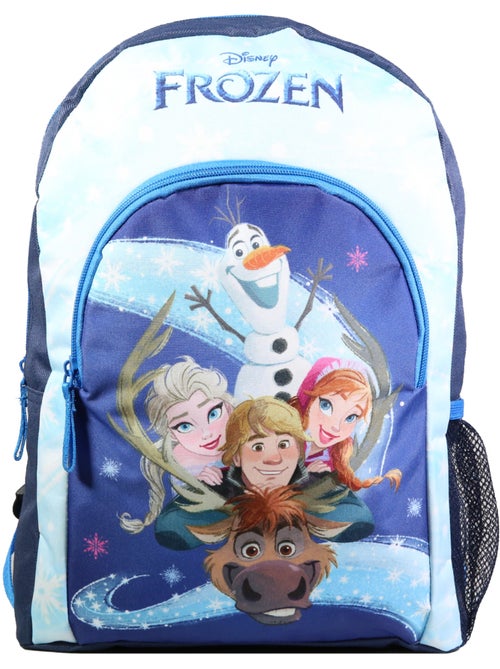Bagtrotter sac à dos 37 cm avec poche la reine des neiges / frozen bleu - Kiabi Bagtrotter sac à dos 37 cm avec poche la reine des neiges / frozen bleu - Kiabi