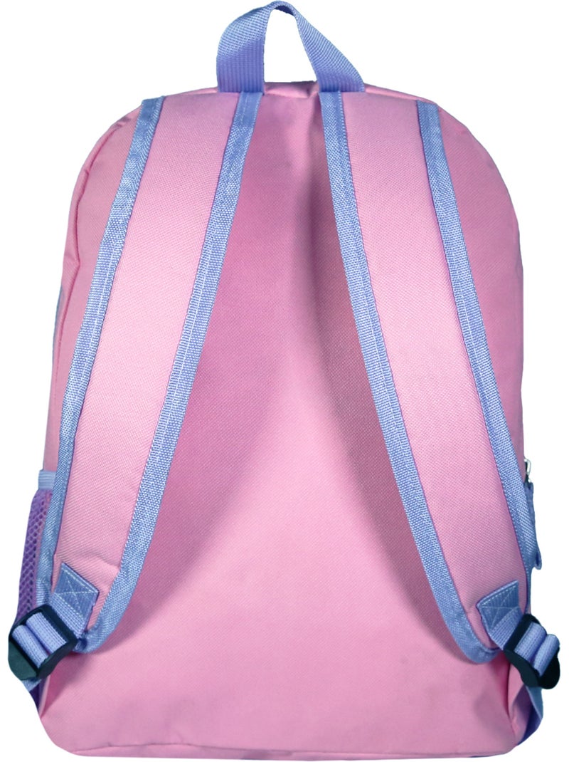 BAGTROTTER Sac à dos 37 cm avec poche Oum Le Dauphin Rose Rose - Kiabi
