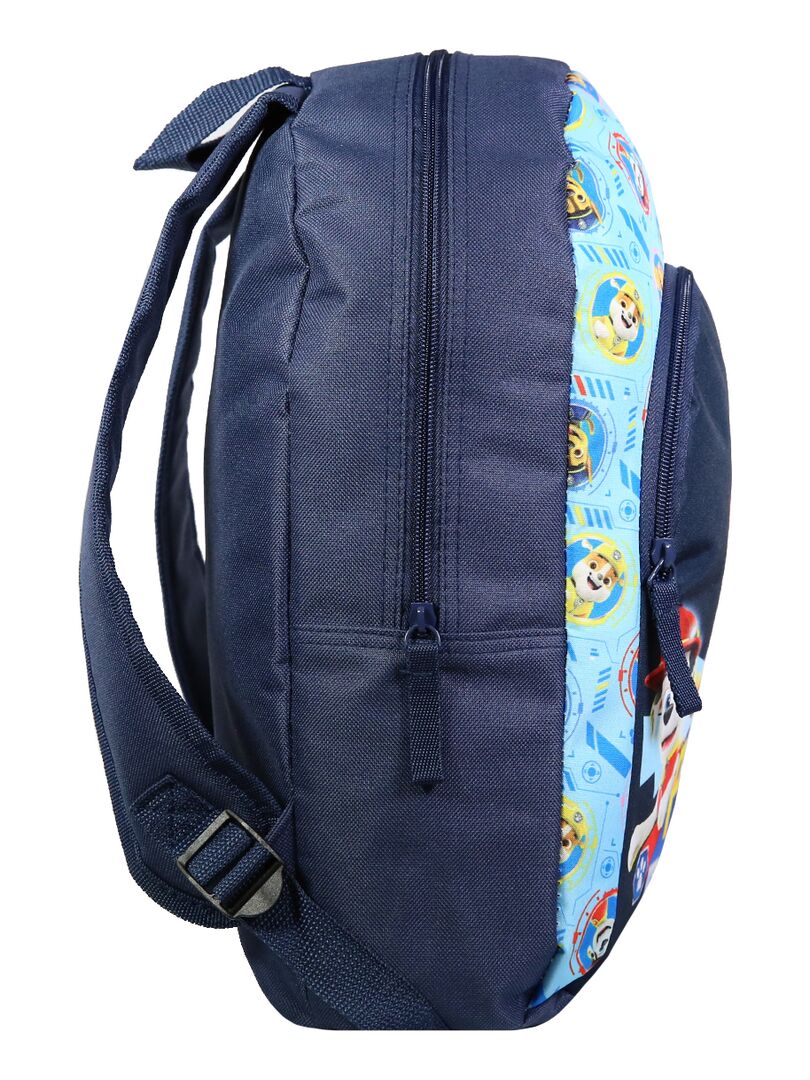 Sac à dos 37 cm avec poche Pat'Patrouille Bleu Bagtrotter - Bleu