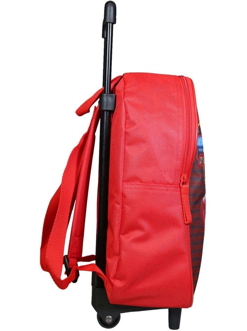 BAGTROTTER Sac à dos à roulettes 31 cm Disney Cars Rouge - Kiabi