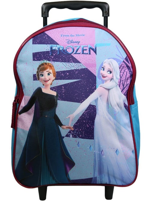 BAGTROTTER Sac à dos à roulettes 31 cm Disney La Reine Des Neiges / Frozen Multicolore - Kiabi