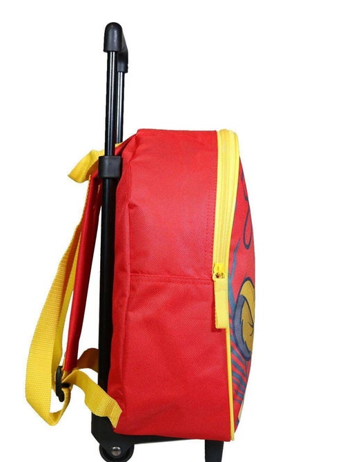 BAGTROTTER Sac à dos à roulettes 31 cm Disney Le Roi Lion Simba Rouge - Kiabi