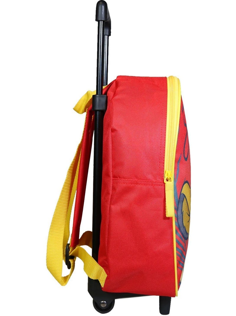 BAGTROTTER Sac à dos à roulettes 31 cm Disney Le Roi Lion Simba Rouge Rouge - Kiabi