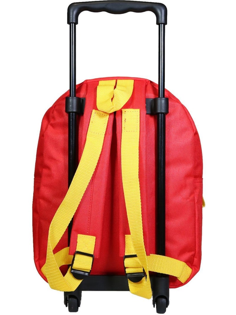 BAGTROTTER Sac à dos à roulettes 31 cm Disney Le Roi Lion Simba Rouge Rouge - Kiabi