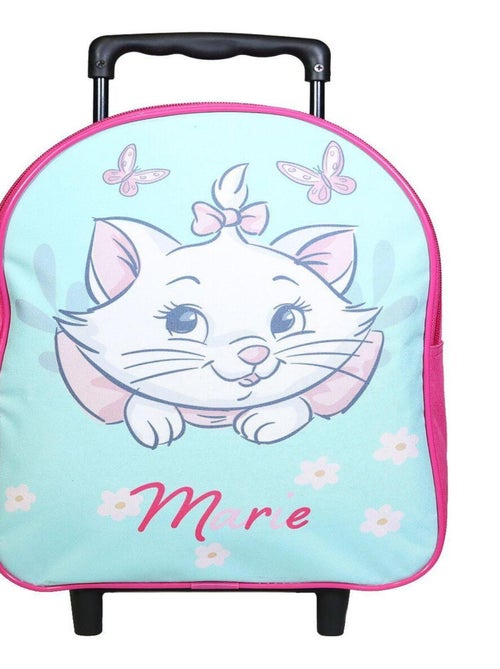 BAGTROTTER Sac à dos à roulettes 31 cm Disney Marie Les Aristochats Vert - Kiabi