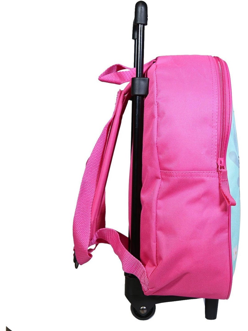 BAGTROTTER Sac à dos à roulettes 31 cm Disney Marie Les Aristochats Vert Vert - Kiabi