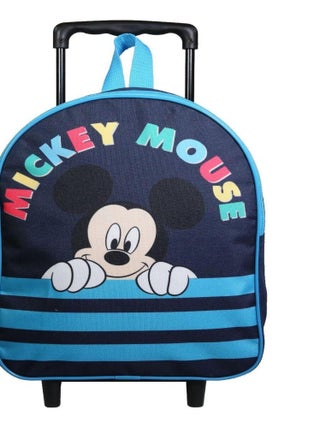 BAGTROTTER Sac à dos à roulettes 31 cm Disney Mickey Bleu