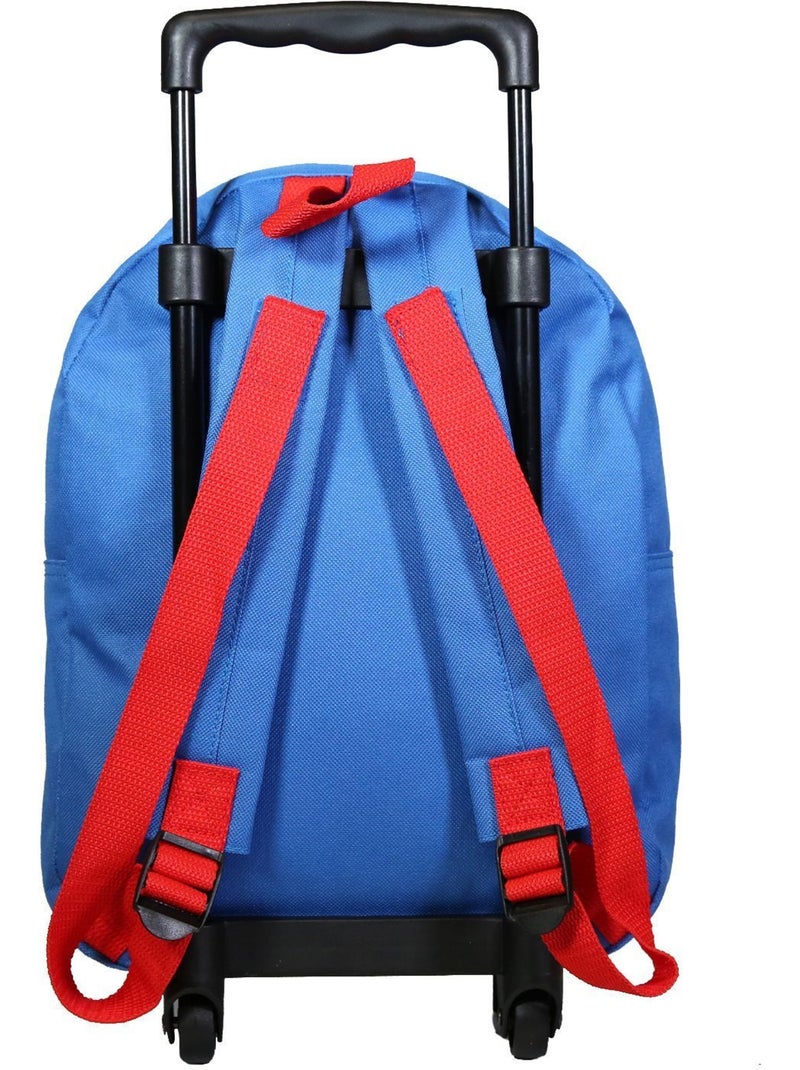 BAGTROTTER Sac à dos à roulettes 31 cm Disney Mickey Bleu Bleu - Kiabi