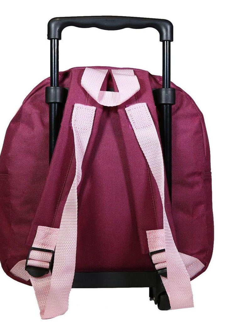 BAGTROTTER Sac à dos à roulettes 31 cm Disney Princesses Multicolore Multicolore - Kiabi