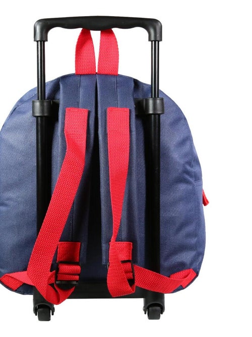 BAGTROTTER Sac à dos à roulettes 31 cm maternelle Disney Cars Rouge et bleu - Kiabi