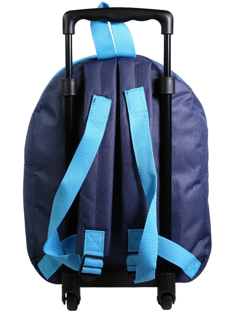 BAGTROTTER Sac à dos à roulettes 31 cm maternelle Disney Mickey Bleu Bleu - Kiabi