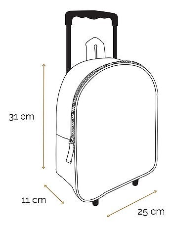 BAGTROTTER Sac à dos à roulettes 31 cm maternelle Kids Gris Koala