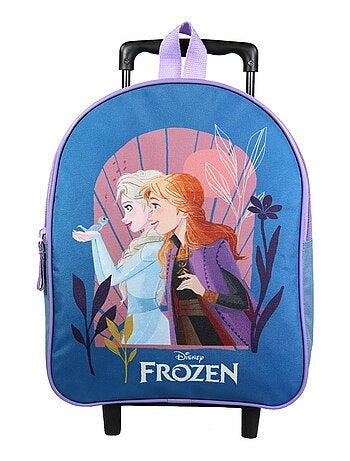 BAGTROTTER Sac à dos à roulettes 31 cm maternelle La Reine des Neiges / Frozen Bleu