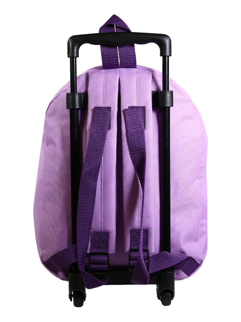 BAGTROTTER Sac à dos à roulettes 31 cm maternelle La Reine des Neiges / Frozen Violet Violet - Kiabi