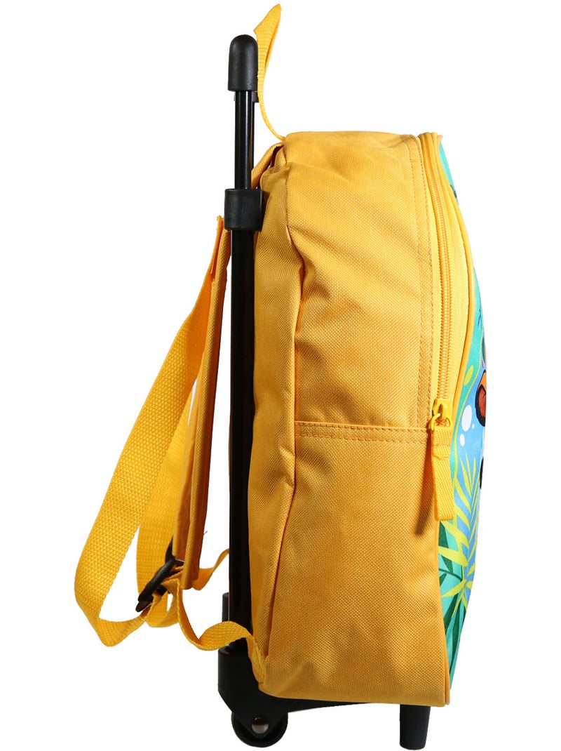 BAGTROTTER Sac à dos à roulettes 31 cm maternelle Le Roi Lion Vert Vert - Kiabi