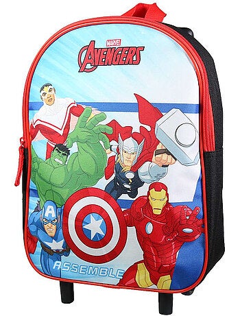 BAGTROTTER Sac à dos à roulettes 31 cm maternelle Marvel Avengers Multicolore