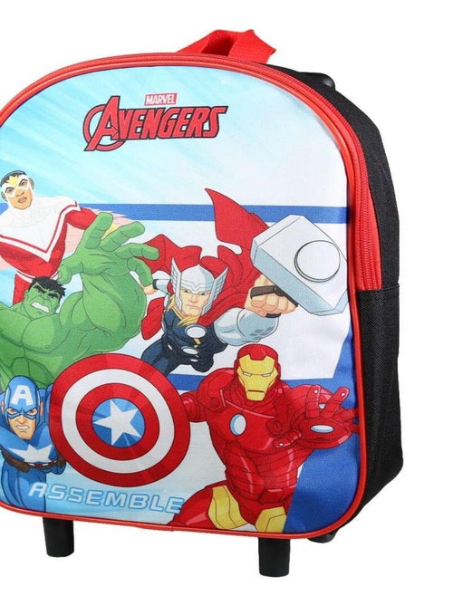BAGTROTTER Sac à dos à roulettes 31 cm maternelle Marvel Avengers Multicolore - Kiabi