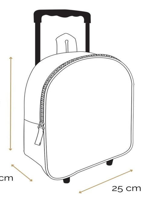 BAGTROTTER Sac à dos à roulettes 31 cm maternelle Marvel Avengers Multicolore - Kiabi