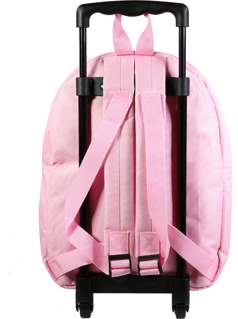 BAGTROTTER Sac à dos à roulettes 31 cm maternelle My Little Pony Rose Rose - Kiabi