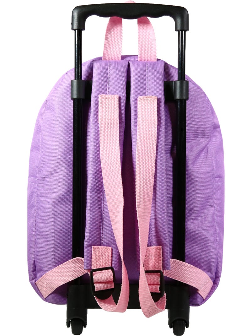 BAGTROTTER Sac à dos à roulettes 31 cm maternelle My Little Pony Violet Violet - Kiabi