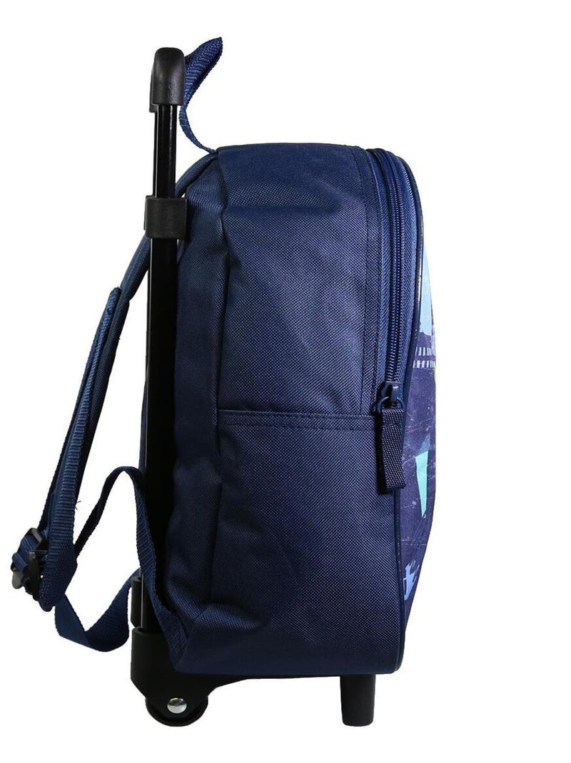 BAGTROTTER Sac à dos à roulettes 31 cm maternelle Tortues Ninja Bleu Bleu - Kiabi