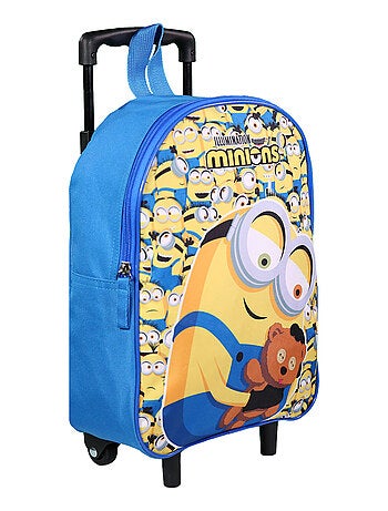 BAGTROTTER Sac à dos à roulettes 32 cm maternelle Les Minions Jaune