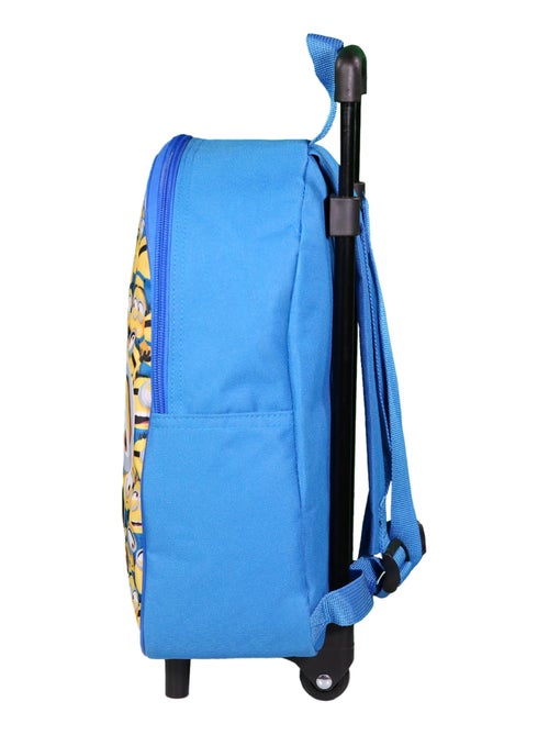 BAGTROTTER Sac à dos à roulettes 32 cm maternelle Les Minions Jaune - Kiabi