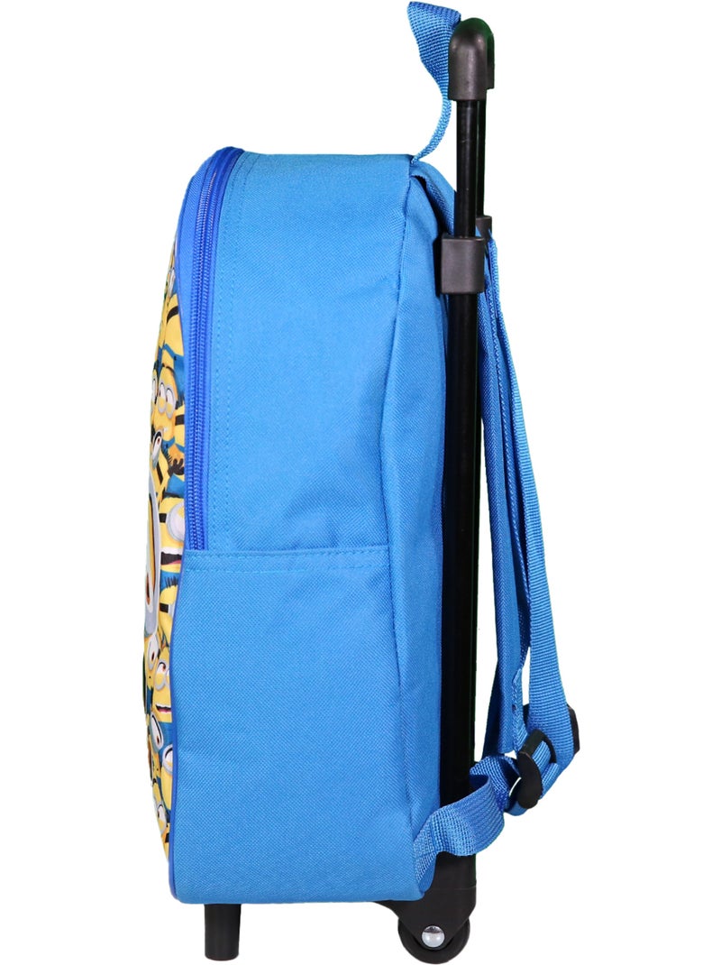 BAGTROTTER Sac à dos à roulettes 32 cm maternelle Les Minions Jaune Jaune - Kiabi