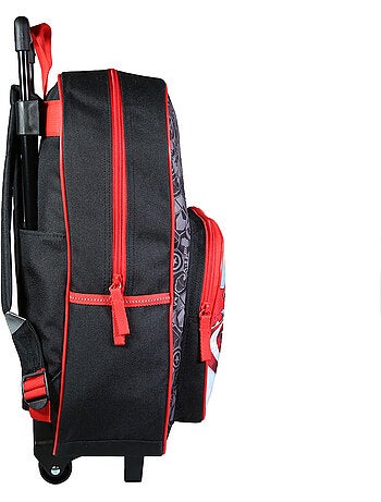 BAGTROTTER Sac à dos à roulettes 41 cm Marvel Avengers Noir