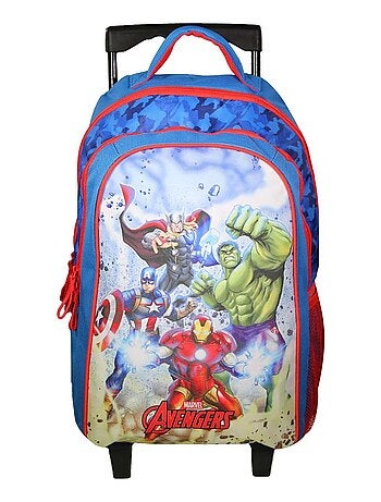 BAGTROTTER Sac à dos à roulettes Avengers Multicolore