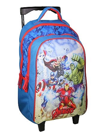 BAGTROTTER Sac à dos à roulettes Avengers Multicolore