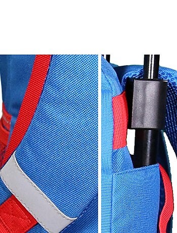 BAGTROTTER Sac à dos à roulettes Avengers Multicolore