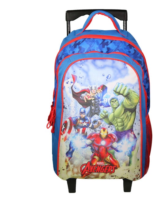 BAGTROTTER Sac à dos à roulettes Avengers Multicolore - Kiabi