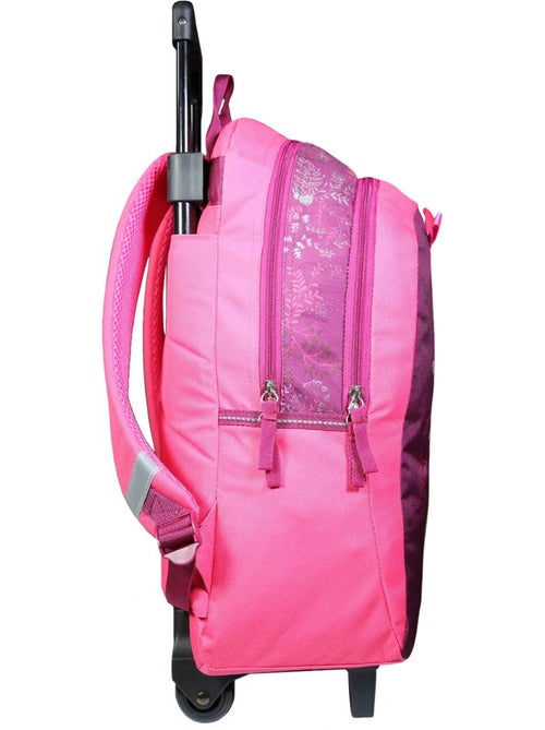 BAGTROTTER Sac à dos à roulettes Cybel Cheval Violet - Kiabi