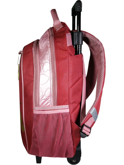 Bagtrotter Sac à dos à roulettes Cybel Rose - Kiabi