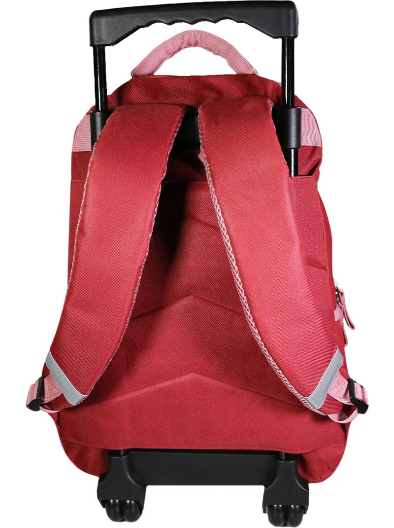 Bagtrotter Sac à dos à roulettes Cybel Rose Rose - Kiabi