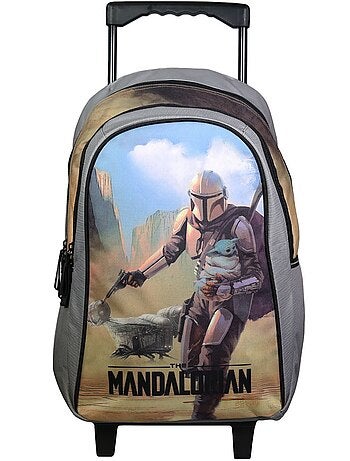 BAGTROTTER Sac à dos à roulettes Disney Star Wars / The Mandalorian Multicolore