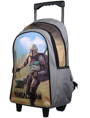 BAGTROTTER Sac à dos à roulettes Disney Star Wars / The Mandalorian Multicolore