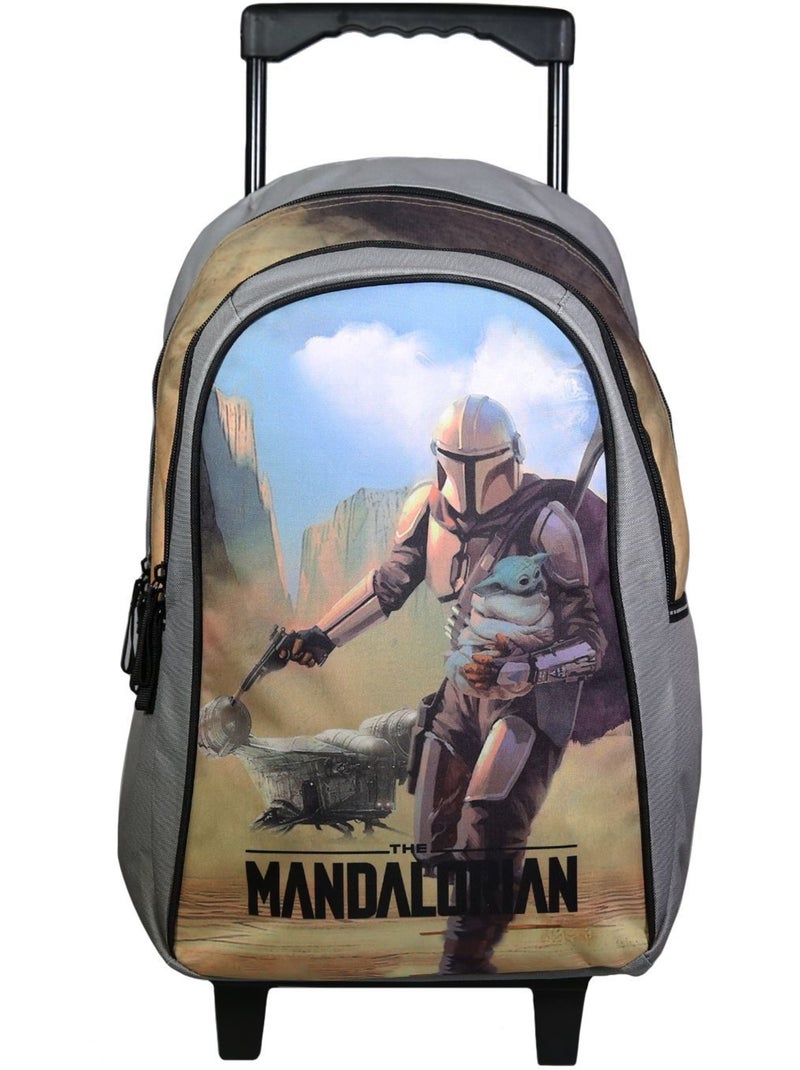 BAGTROTTER Sac à dos à roulettes Disney Star Wars / The Mandalorian Multicolore Multicolore - Kiabi