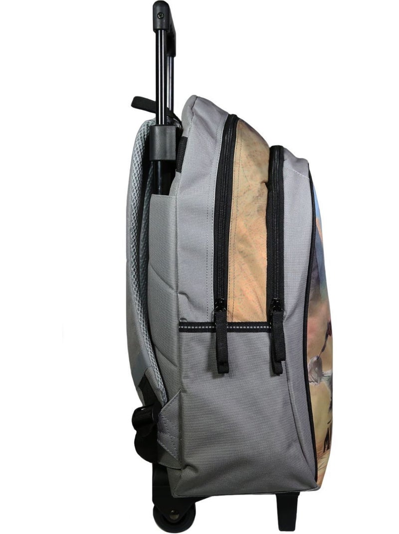 BAGTROTTER Sac à dos à roulettes Disney Star Wars / The Mandalorian Multicolore Multicolore - Kiabi