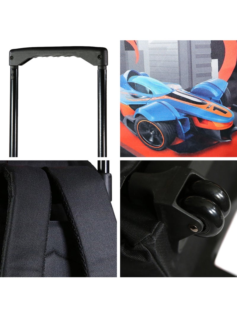 BAGTROTTER Sac à dos à roulettes Hot Wheels Multicolore Multicolore - Kiabi