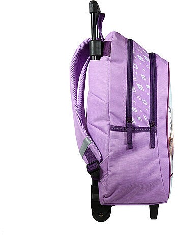 BAGTROTTER Sac à dos à roulettes La Reine des Neiges / Frozen Violet
