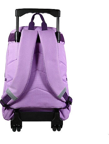 BAGTROTTER Sac à dos à roulettes La Reine des Neiges / Frozen Violet