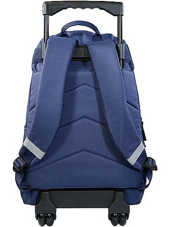 BAGTROTTER Sac à dos à roulettes Lili Lou Bleu