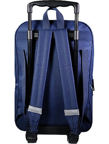 BAGTROTTER Sac à dos à roulettes Lili Lou Bleu