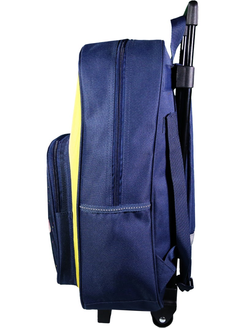 BAGTROTTER Sac à dos à roulettes Lili Lou Bleu Bleu - Kiabi